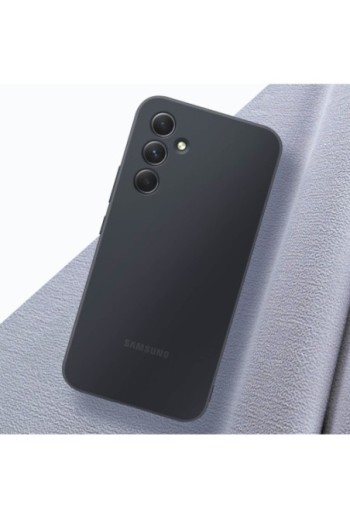 Cover per Samsung Galaxy A54 5G flessibile Silicone Case - nera