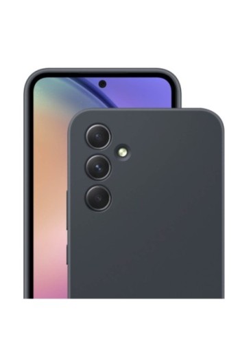 Cover per Samsung Galaxy A54 5G flessibile Silicone Case - nera