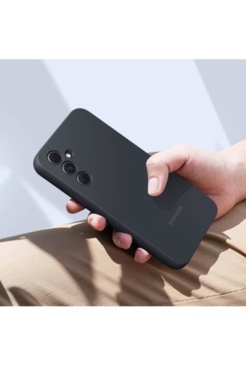 Cover per Samsung Galaxy A54 5G flessibile Silicone Case - nera