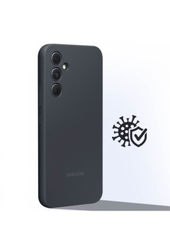 Cover per Samsung Galaxy A54 5G flessibile Silicone Case - nera