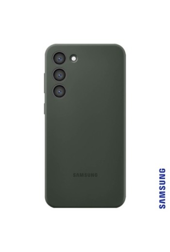 Cover per Samsung Galaxy S23 Plus flessibile Silicone Case - green