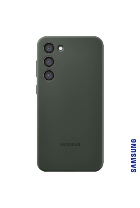 Cover per Samsung Galaxy S23 Plus flessibile Silicone Case - green