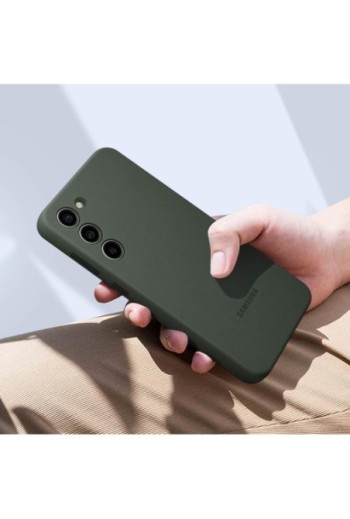 Cover per Samsung Galaxy S23 Plus flessibile Silicone Case - green