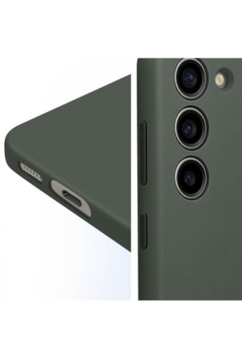 Cover per Samsung Galaxy S23 Plus flessibile Silicone Case - green
