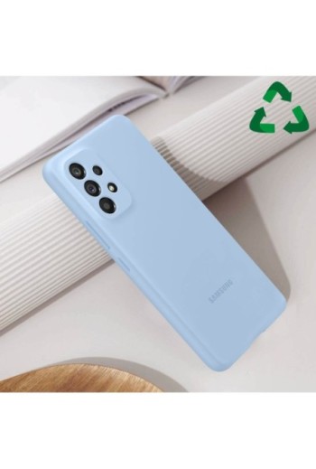 Cover Originale Samsung Morbida al Tatto Silicone Cover - Arctic Blue