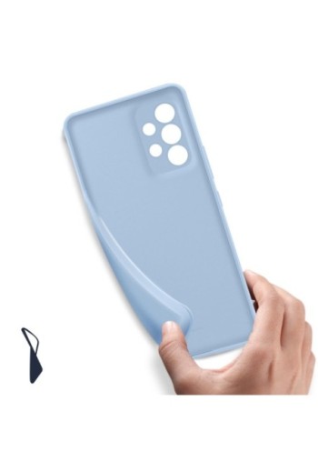 Cover Originale Samsung Morbida al Tatto Silicone Cover - Arctic Blue