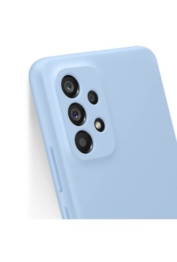Cover Originale Samsung Morbida al Tatto Silicone Cover - Arctic Blue