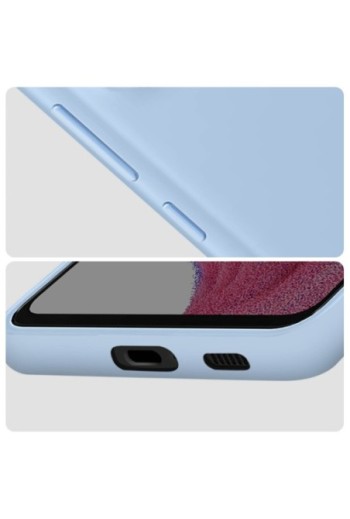 Cover Originale Samsung Morbida al Tatto Silicone Cover - Arctic Blue