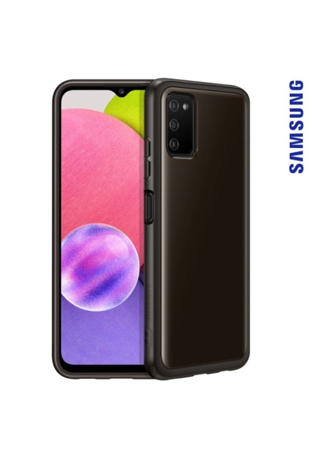 Cover Flessibile per Samsung A03s Originale Samsung Soft Clear Cover - Nera