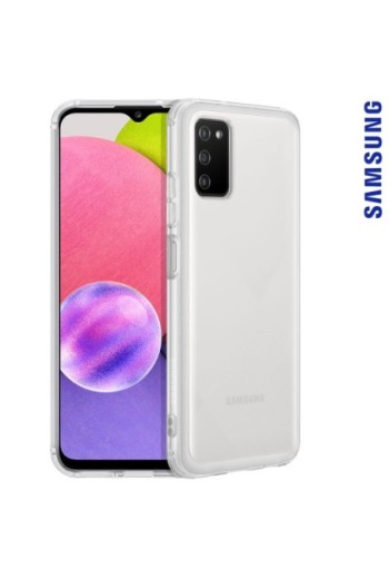 Cover Flessibile per Samsung A03s Originale Samsung Soft Clear Cover - Trasparente