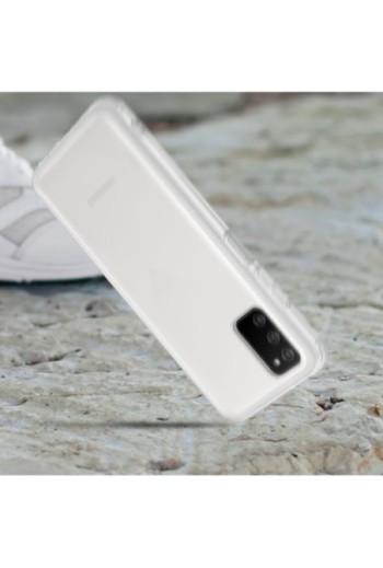 Cover Flessibile per Samsung A03s Originale Samsung Soft Clear Cover - Trasparente