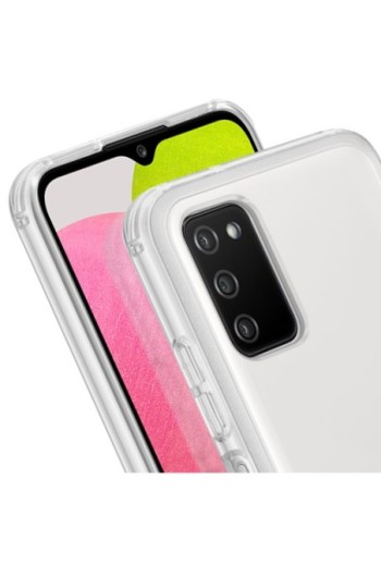 Cover Flessibile per Samsung A03s Originale Samsung Soft Clear Cover - Trasparente