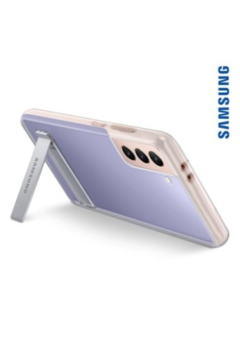 Cover Galaxy S21 Originale Silicone Supporto Clear Standing Cover – Trasp.