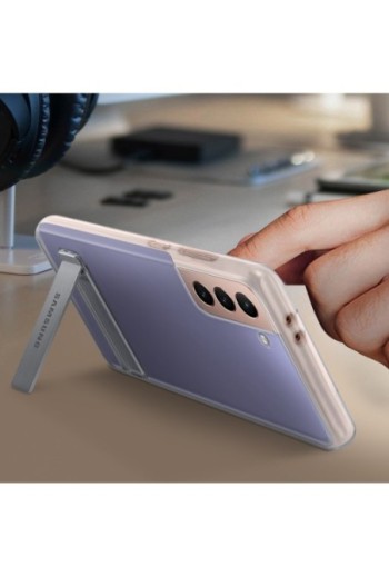 Cover Galaxy S21 Originale Silicone Supporto Clear Standing Cover – Trasp.