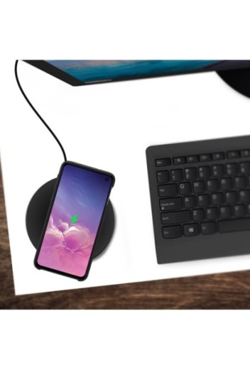 Cover originale Samsung in Silicone con finitura Soft Touch - Nero per Samsung Galaxy S10e