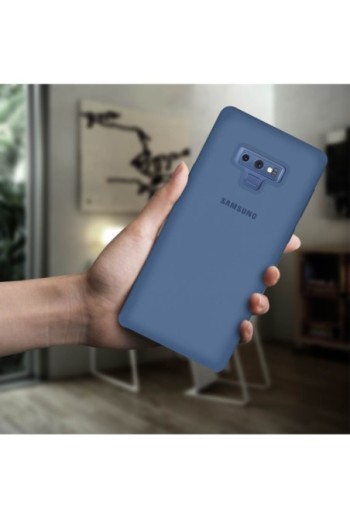 Cover protettiva Silicone cover Originale Samsung - Blu per Samsung Galaxy Note 9