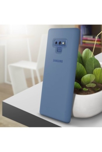 Cover protettiva Silicone cover Originale Samsung - Blu per Samsung Galaxy Note 9