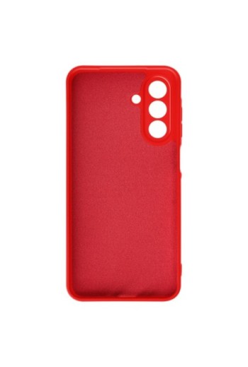 Cover Silicone con Fotocamera Protetta Rosso per Samsung Galaxy A17