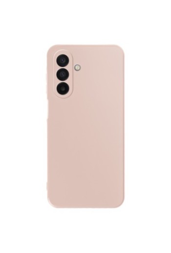 Cover Silicone con Fotocamera Protetta Rosa cipria per Samsung Galaxy A17