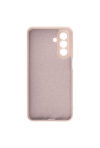 Cover Silicone con Fotocamera Protetta Rosa cipria per Samsung Galaxy A17
