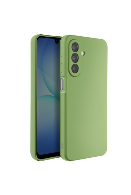 Cover Silicone con Fotocamera Protetta Verde matcha per Samsung Galaxy A17