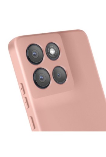 Cover Silicone Soft Touch Rosa p. Motorola Moto G86 e G86 Power