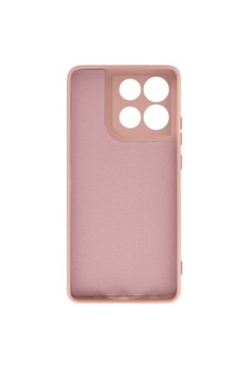 Cover Silicone Soft Touch Rosa p. Motorola Moto G86 e G86 Power