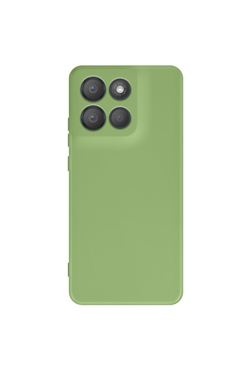 Cover Silicone Soft Touch Verde p. Motorola Moto G86 e G86 Power