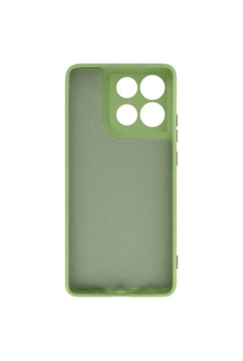 Cover Silicone Soft Touch Verde p. Motorola Moto G86 e G86 Power