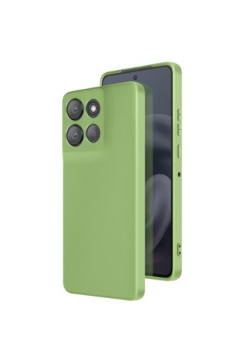 Cover Silicone Soft Touch Verde p. Motorola Moto G86 e G86 Power