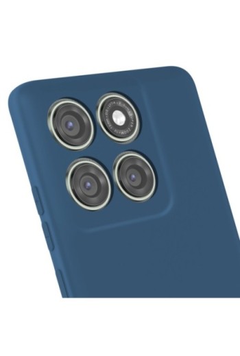 Cover Silicone Soft Touch p. Motorola Edge 60 Pro - Blu