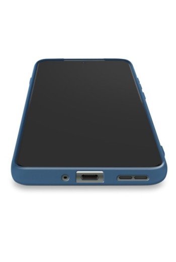Cover Silicone Soft Touch p. Motorola Edge 60 Pro - Blu