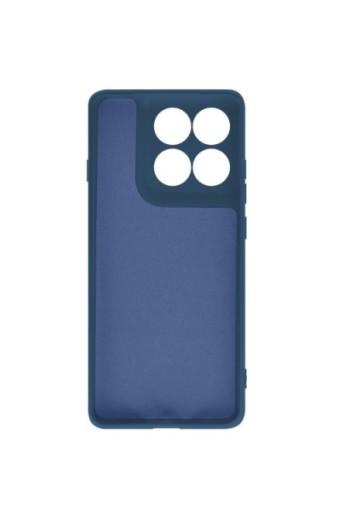 Cover Silicone Soft Touch p. Motorola Edge 60 Pro - Blu