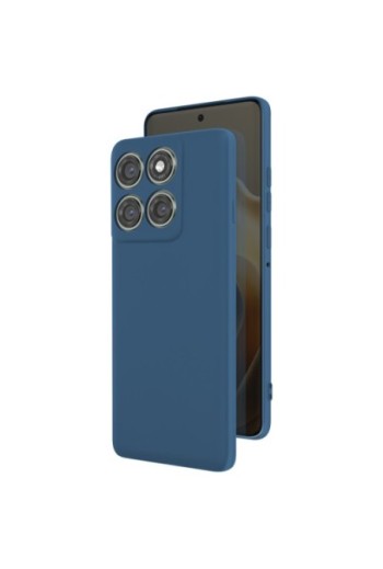 Cover Silicone Soft Touch p. Motorola Edge 60 Pro - Blu
