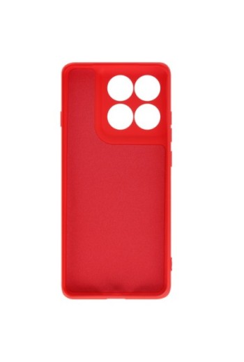 Cover Silicone Soft Touch p. Motorola Edge 60 Pro - Rosso