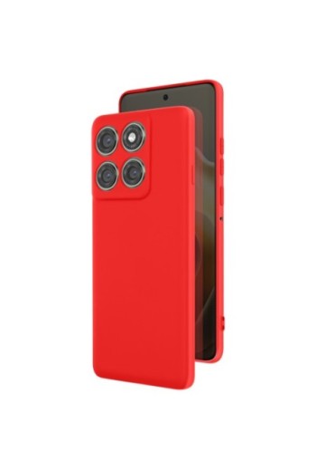 Cover Silicone Soft Touch p. Motorola Edge 60 Pro - Rosso