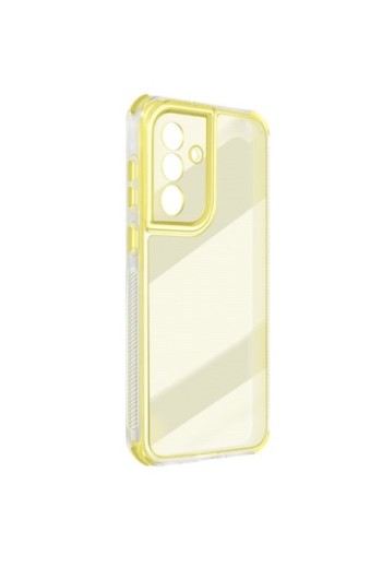 Cover Samsung Galaxy A56 bi-materiale Antiurto - Giallo