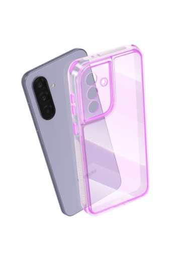 Cover Samsung Galaxy A36 bi-materiale Antiurto - Viola