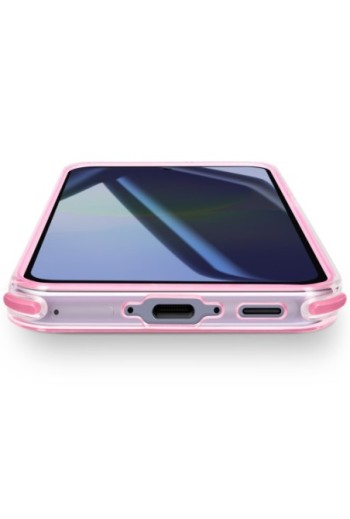 Cover Samsung Galaxy A36 bi-materiale Antiurto - Rosa