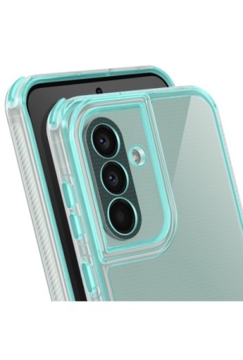 Cover Samsung Galaxy A56 bi-materiale Antiurto - Turchese