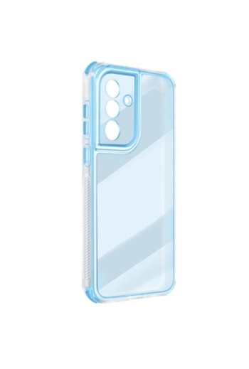 Cover Samsung Galaxy A56 bi-materiale Antiurto - Blu