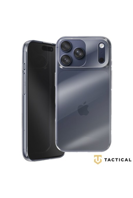 Cover Trasparente iPhone 17 Pro Silicone Morbido - Tactical