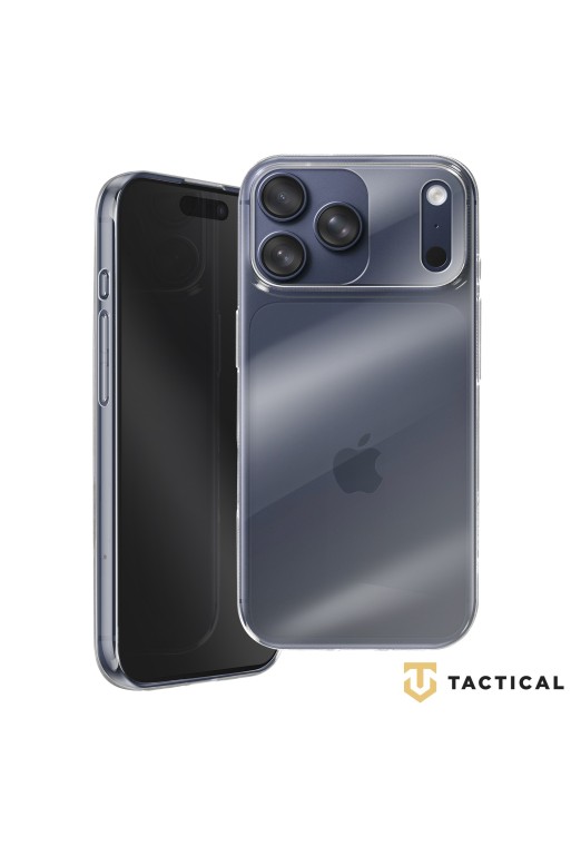 Cover Trasparente iPhone 17 Pro Max Silicone Morbido - Tactical