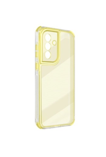 Cover Samsung Galaxy A36 bi-materiale Antiurto - Giallo