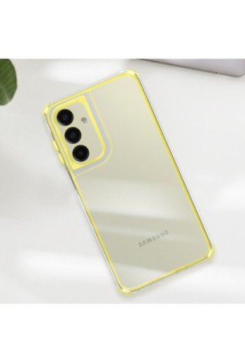 Custodia bicolore antiurto per Samsung Galaxy A16 - Gialla