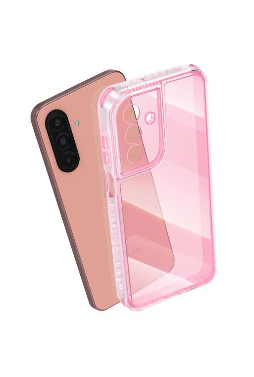 Custodia bicolore antiurto per Samsung Galaxy A26 - Rosa