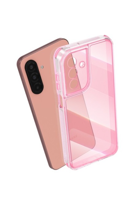 Custodia bicolore antiurto per Samsung Galaxy A26 - Rosa