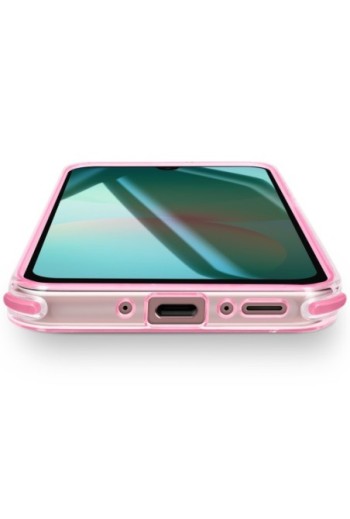 Custodia bicolore antiurto per Samsung Galaxy A26 - Rosa