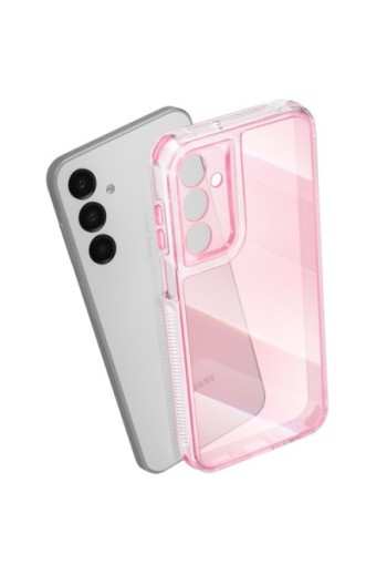 Custodia bicolore antiurto per Samsung Galaxy A16 - Rosa