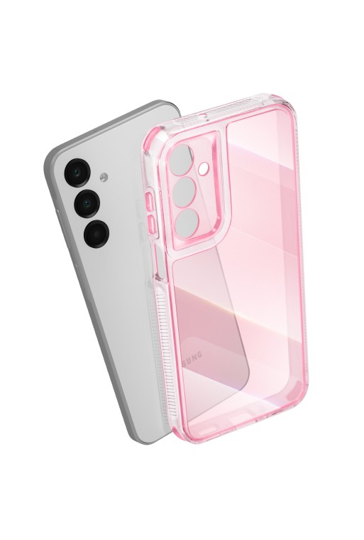 Custodia bicolore antiurto per Samsung Galaxy A16 - Rosa